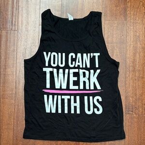 Jeffree Star 2013 Warped Tour  Black Graphic Tank Top, Size Large, NWOT